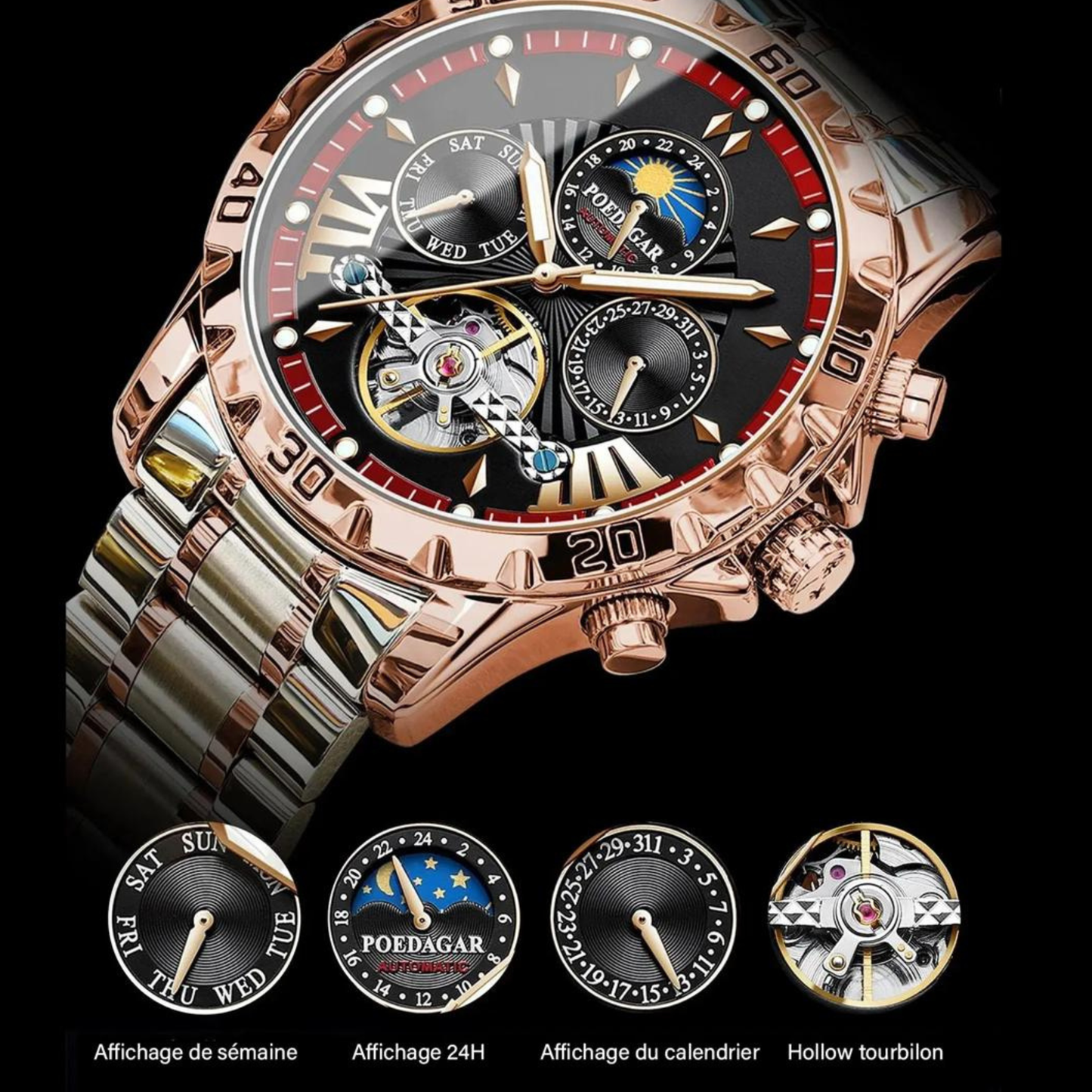 POEDAGAR 1410 – La Montre des Hommes d’Exception